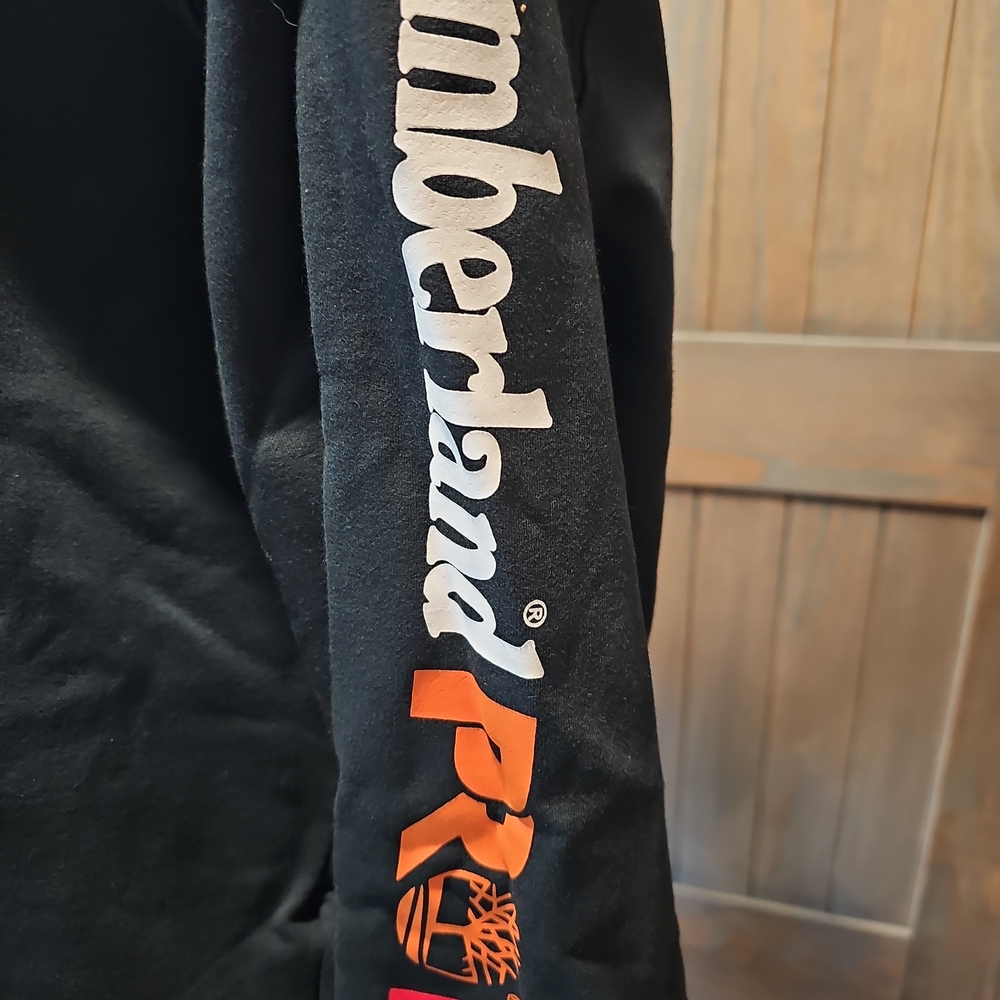 FR CAT 2 Timberland PRO Black Long Sleeve Hoodie